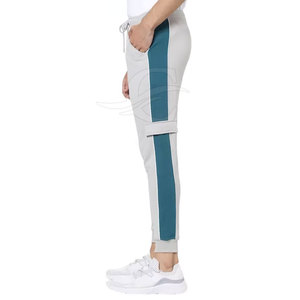 Pantalon de sport en toile pour homme, haute qualité, décontracté, multi-poches, coupe droite, taille mi-haute, respirant, infroissable, confortable, service OEM, design - Product Image 4