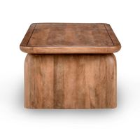 Table basse en bois massif moderne meubles de maison pour le salon