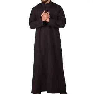Túnicas Modernas Listas para Usar para Hombre, Venta al por Mayor, Estilo Pakistaní y Saudí, Jubba Thobe, Vestido Largo de Oración para Hombres Musulmanes Adultos - Product Image 4