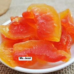 Tranches de papaye séchée douce du Vietnam / Collation tropicale naturellement sucrée / Mme Jessi - Product Image 4