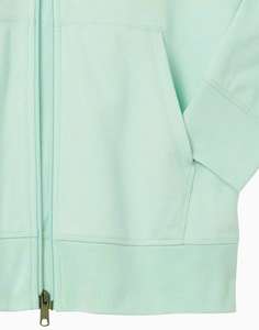 Asequible cremallera hasta sudaderas con capucha de algodón polar hecho logotipo personalizado OEM directo de fábrica para Unisex pareja uso todos los tamaños Hoody para la venta - Product Image 4