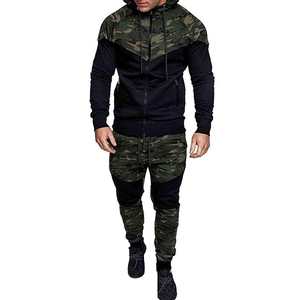 Survêtements de sport pour hommes, survêtements d'hiver, pull-over personnalisé, pantalon, ensemble deux pièces, survêtements pour hommes, en vente - Product Image 1