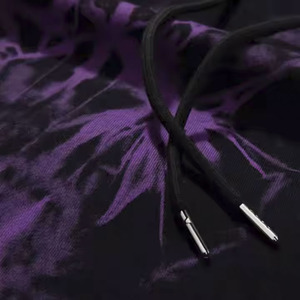 เสื้อสเวตเชิ้ตมีฮู้ดแบบผูกย้อมสีสำหรับผู้ชายเสื้อฮู้ดแบบสวมหัวแขนหลวมมีกระเป๋าใหม่ล่าสุด2025ล่าสุด - Product Image 4