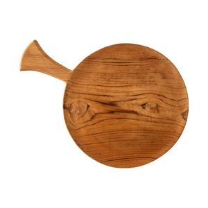 Planche à découper en métal manguier en bois avec design en ligne Coupe-légumes de cuisine Chef d'hôtel utilisé - Product Image 4