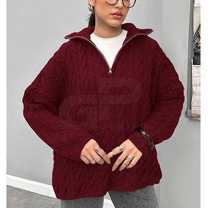Premium Women Quarter Zip <b>Sweatshirt</b> Soft Stretch Performance Pullover Long Sleeve Fitness <b>Yoga</b> Outdoor Casual Everyday Wear - Product Image 3