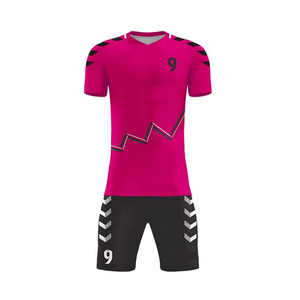 Uniforme de football professionnel de taille personnalisée pour hommes, vêtements de sport pour adultes de couleur unie de nouveau style - Product Image 4