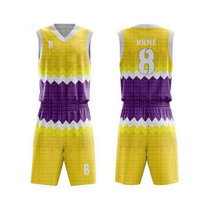 Uniforme de baloncesto de equipo de gatos monteses de malla transpirable con servicios, venta al por mayor, camiseta de baloncesto de alta calidad para hombres - Product Image 1