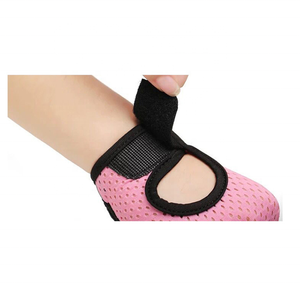 Customization High Quality Unisex <b>Weight</b> Lifting <b>Gloves</b> Heavy Duty Work Mesh Fabric Lightweight Fitness Pull Closure Silk Screen - Product Image 4
