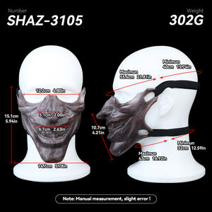 Masque de bête BDSM SHAZ-3105 pour jeux de rôle, <span class=keywords><strong>esclave</strong></span>, morsure sauvage, <span class=keywords><strong>soumise</strong></span> et contrôlable, jouet pour adultes - Product Image 6