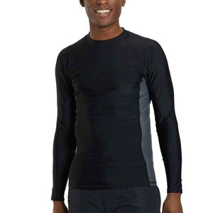 Rash Guard 2025 conception sur mesure vêtements de Protection à manches longues meilleure qualité tissu imprimé hommes Rash Guard personnalisé - Product Image 6