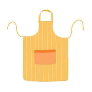 New Fashion Eco-Friendly 100% Organic Cotton <b>Adult</b> <b>Bib</b> Custom Logo Wholesale Household Use Washable Reusable Sleeveless Kitchen - Product Image 4