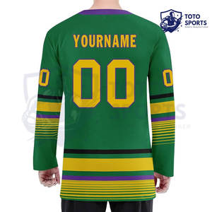 Jersey de Hockey sobre Hielo para Hombre, al por Mayor, de Moda, Nuevo, de Alto Rendimiento, Cómodo, con Logotipo Personalizado del Mejor Proveedor - Product Image 4