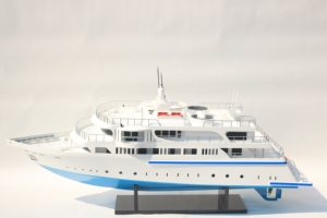 Karma Fushi elegante yate de madera modelo moderno hecho a mano pintado decoración personalizada Año Nuevo Navidad regalo de fiesta de Acción de Gracias - Product Image 2