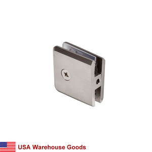 Pince à verre <span class=keywords><strong>de</strong></span> style trou dans le verre en laiton massif robuste pour porte <span class=keywords><strong>de</strong></span> <span class=keywords><strong>douche</strong></span>, entrepôt américain - Product Image 3