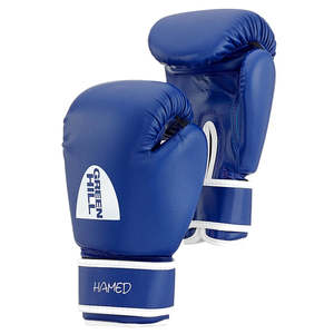 Gants de boxe HAMED, gants de sparring thaïlandais en cuir de vachette imprimé, tailles 10oz, 12oz, 14oz, 16oz, sans cible - Product Image 3