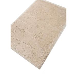 Tapis en laine noué à la main Urban Pause Kavi Ivory AKWS-325, grand rectangle à motif abstrait pour la décoration de la maison, du salon et du couloir - Product Image 2
