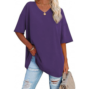 T-shirt pour femmes, tendance, t-shirt surdimensionné pour femmes, t-shirts oversize - Product Image 3