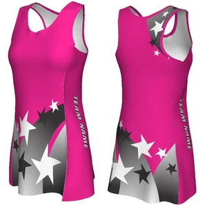 Custom Printed Black <b>Netball</b> Dress with High Quality Reversible Seamless 100% Polyester <b>Ball</b> Wear Medal Uniforms - Product Image 4