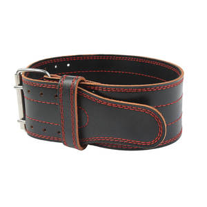 Cinturón de Seguridad Ajustable para Gimnasio y Fitness, para Levantamiento de Pesas y Potencia, con Hebillas de Cuero, Cinturón de Palanca para Entrenamiento con Pesas - Product Image 2