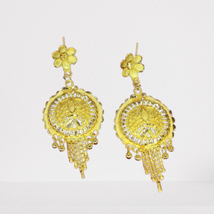 Pendientes más nuevos, Pendientes chapados en oro para mujeres y niñas, diseño único, últimos pendientes de calidad superior, recién llegados - Product Image 1