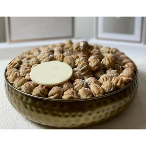 Cuenco de Chocolate de forma ovalada de plata de diseño antiguo, mesa de comedor, soporte decorativo para postres, cuenco para servir dulces para bodas - Product Image 4