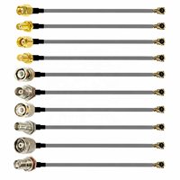 Câble Pigtail U.FL vers SMA/BNC/TNC Mâle/Femelle 1,13 mm pour Carte WiFi PCI, Extension Routeur Sans Fil NOUVEAU Vente en Gros