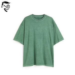Camiseta de lavado ácido para hombre transpirable y de secado rápido a la venta/Camiseta de lavado ácido para hombre de uso informal y al aire libre - Product Image 2