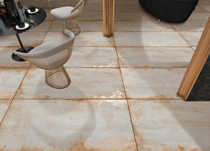 Azulejos de porcelana de 600x1200mm tallados MONTENA CREMA - Product Image 3