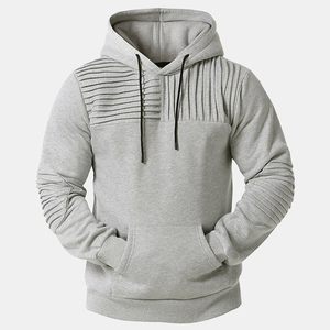 2023 Sudaderas con capucha ligeras para hombre Premium Impresión de logotipo personalizado de alta calidad Nuevo diseño OEM ODM para invierno a precio - Product Image 1