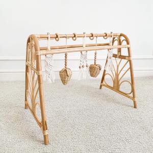 Style unique, tapis d'éveil pour bébé, tapis d'activités pour nouveau-né, tapis d'éveil en rotin très vendu pour les bébés et les enfants - Product Image 1