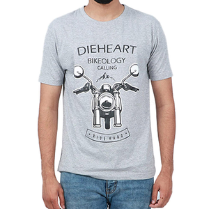 T-shirt d'été 100% coton de haute qualité personnalisé col solide hommes et femmes sérigraphie gros t-shirts - Product Image 6