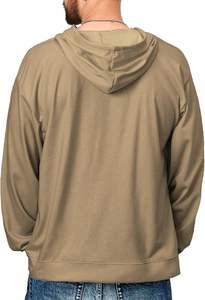 2025 hombres Casual moda Joker sublimación pulóver Sudadera con capucha mejor calidad divertido de gran tamaño transpirable diseño sólido patrón OEM - Product Image 4