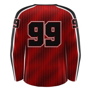 Jersey de hockey sobre hielo de poliéster 100%, ropa esencial para la mejor experiencia de hockey - Product Image 4