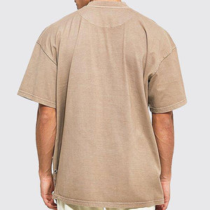 T-shirt surdimensionné personnalisé le plus vendu - Prix bas, vente en gros, toucher doux, respirant et écologique, polyester/coton de haute qualité - Product Image 2