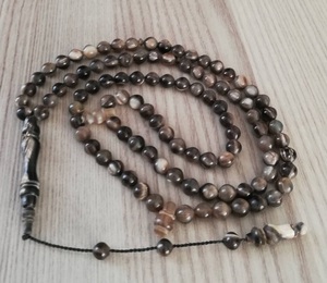 Meilleure qualité corne de buffle bat Tasbih corne de luxe faite à la main Misbaha gros cadeau islamique perles corne de buffle Premium Tasbih - Product Image 1