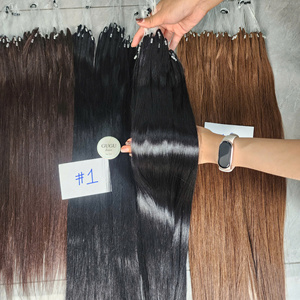 GUGU HAIR นวัตกรรมล่าสุด H6 ผมต่อเวอร์จิ้นเวียดนามแท้ เส้นผมเรียงตัวสวย ไร้รอยต่อ ไมโครลูป ติดด้วยมือ - Product Image 2