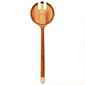 Accesorios Únicos para el Hogar, Juego de Servidores de Ensalada de Acacia, Ecológicos, Aptos para Lavavajillas, Utensilios para Ensalada, Hechos en India - Product Image 2