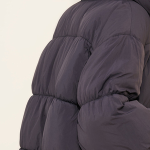 Veste matelassée zippée de haute qualité pour hommes Collection hiver Vêtements décontractés Vestes surdimensionnées personnalisées Tissu respirant 2026 - Product Image 6