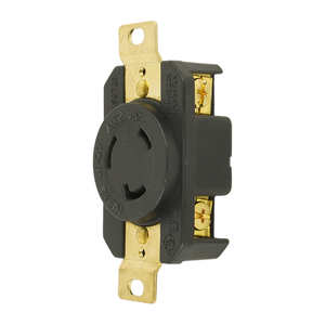 Produit à haute efficacité L6-20R NEMA 20A 250V Caractéristique de sécurité Prise de verrouillage pour l'utilisation du mécanisme de verrouillage - Product Image 2