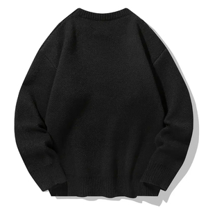 Streetwear Regular Fit 100% algodón polar invierno sudadera 2025 logotipo personalizado pulóver para hombres y mujeres gimnasio moda Casual - Product Image 2