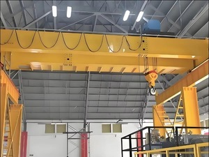 Pont roulant à double poutre de style européen avec PLC Alimentation CA 10 tonnes 20 tonnes 50 tonnes Service lourd - Product Image 2