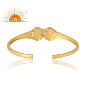 Latest Design 925 Sterling Silver 18K Dold Plated Natural Ethiopian Opal Gemstone Demi Fine Jewelry for Women Gift for Her. - Product Image 2