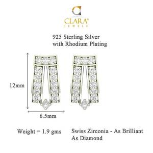 Compre un Conjunto de Mangalsutra de Plata Pura, Joyería Fina con Diamante de Corte Esmeralda Chapado en Oro, para Regalo de Boda o Fiesta para Esposa - Product Image 5