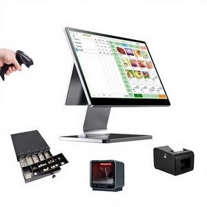S18 - Fabrication directe en usine - OEM personnalisé - Machine POS à écran tactile Android/Windows 15,6 + 11,6 pouces - Intel Celeron J6412 - Caisse enregistreuse - Product Image 5