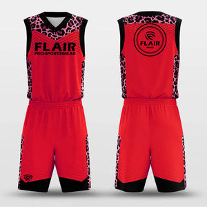 Ensemble de vêtements de basket-ball personnalisables de haute qualité pour hommes-Hauts et shorts de sport respirants avec impression numérique Plus - Product Image 3