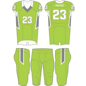 Camisetas personalizadas, camiseta de fútbol americano, 12 paneles, uniforme de fútbol americano, sublimación, transpirable, conjuntos de uniformes de equipo de fútbol - Product Image 5