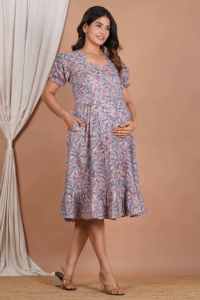 Ropa de Lactancia de Nueva Llegada, Vestido de Maternidad con Cierre para Lactancia, Vestido de Verano para Embarazadas, Venta al por Mayor - Product Image 4