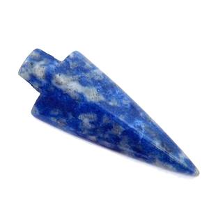 Punta de Flecha de Sodalita Natural de Alta Calidad, Piedra Natural, Gema Curativa, Cristal de Ágata, Puntas de Flecha Curativas, Mayorista de Puntas de Flecha Curativas - Product Image 1