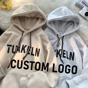 Fabricantes de ropa para hombres, Jersey de algodón pesado de alta calidad personalizado para Puff Print Essentials 3D en relieve invierno liso teñido - Product Image 3