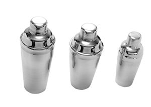 Shakers à cocktails en acier inoxydable de haute qualité Accessoires de bar en métal au design moderne - Product Image 3